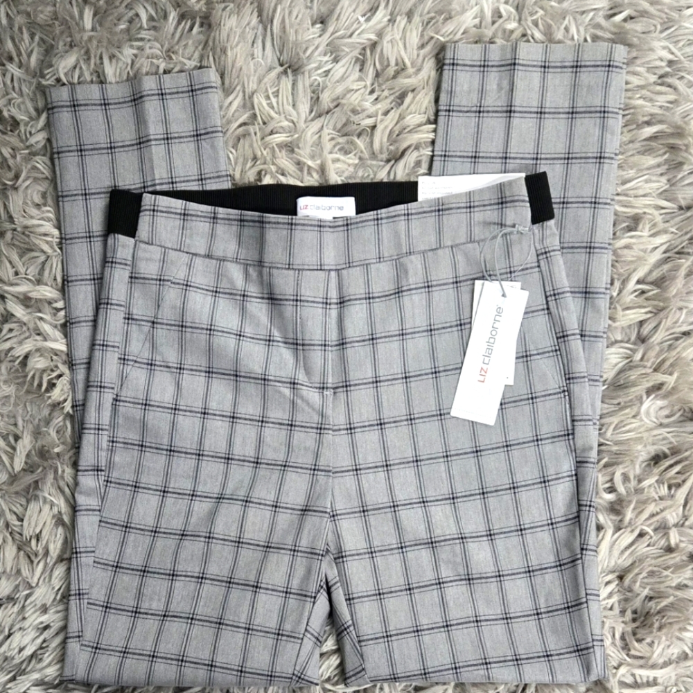 LIZ CLAIBORNE LAURA Women's Anckle Pants Pull On Casual/formal Size 5